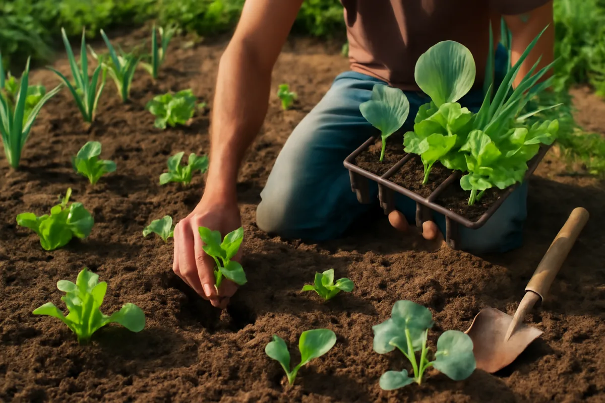 Quali ortaggi si possono trapiantare a luglio? Sfrutta al meglio gli ultimi spazi disponibili nell’orto