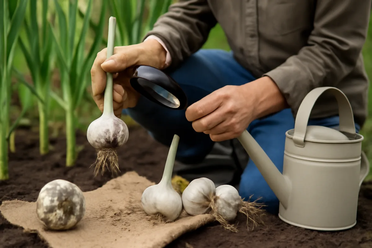 Aglio nell’orto: come evitare la formazione di muffe e ottenere bulbi sani senza trattamenti chimici